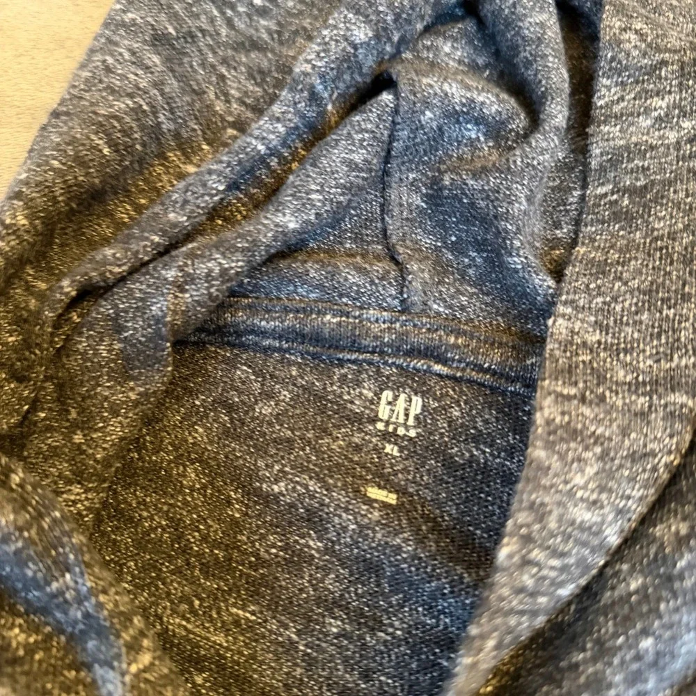 GAP Kids Heather Gray Hoodie Pullover Sweatshirt‎ Youth Size XL